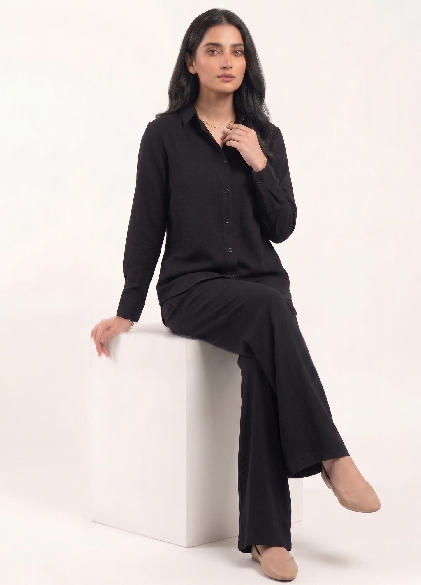 Black 2 Piece Co-Ord set