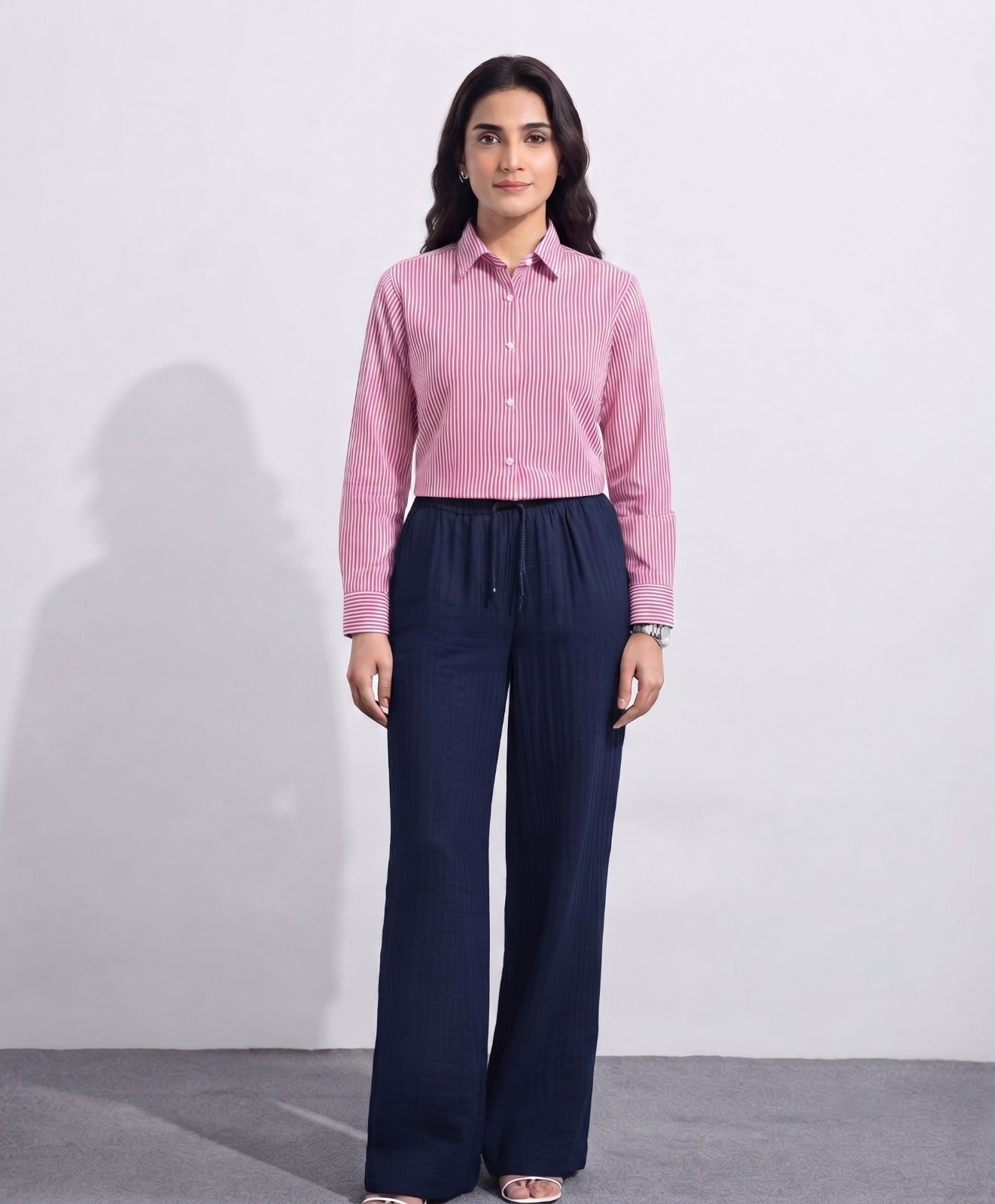 Pink Classic Button Down Shirt